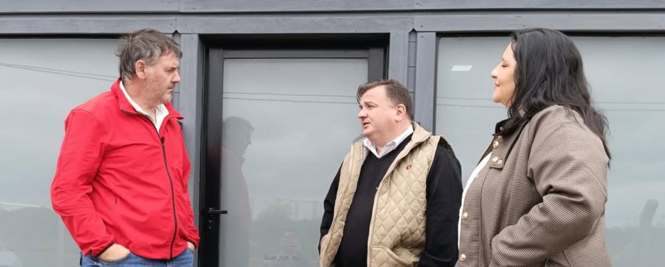 Barros Perkins recorrió Mercedes con una amplia agenda y destacó el potencial industrial de la ciudad